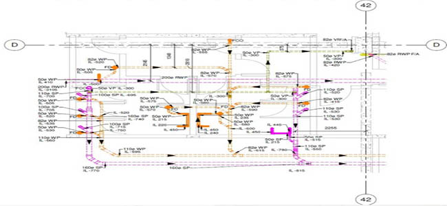 plumbing 2d drafting 