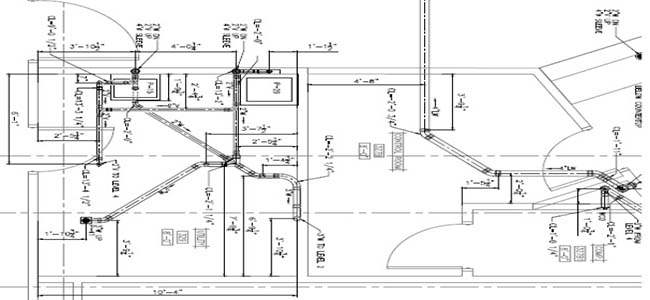 plumbing 2d drafting 