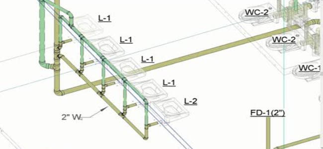 plumbing 2d drafting 